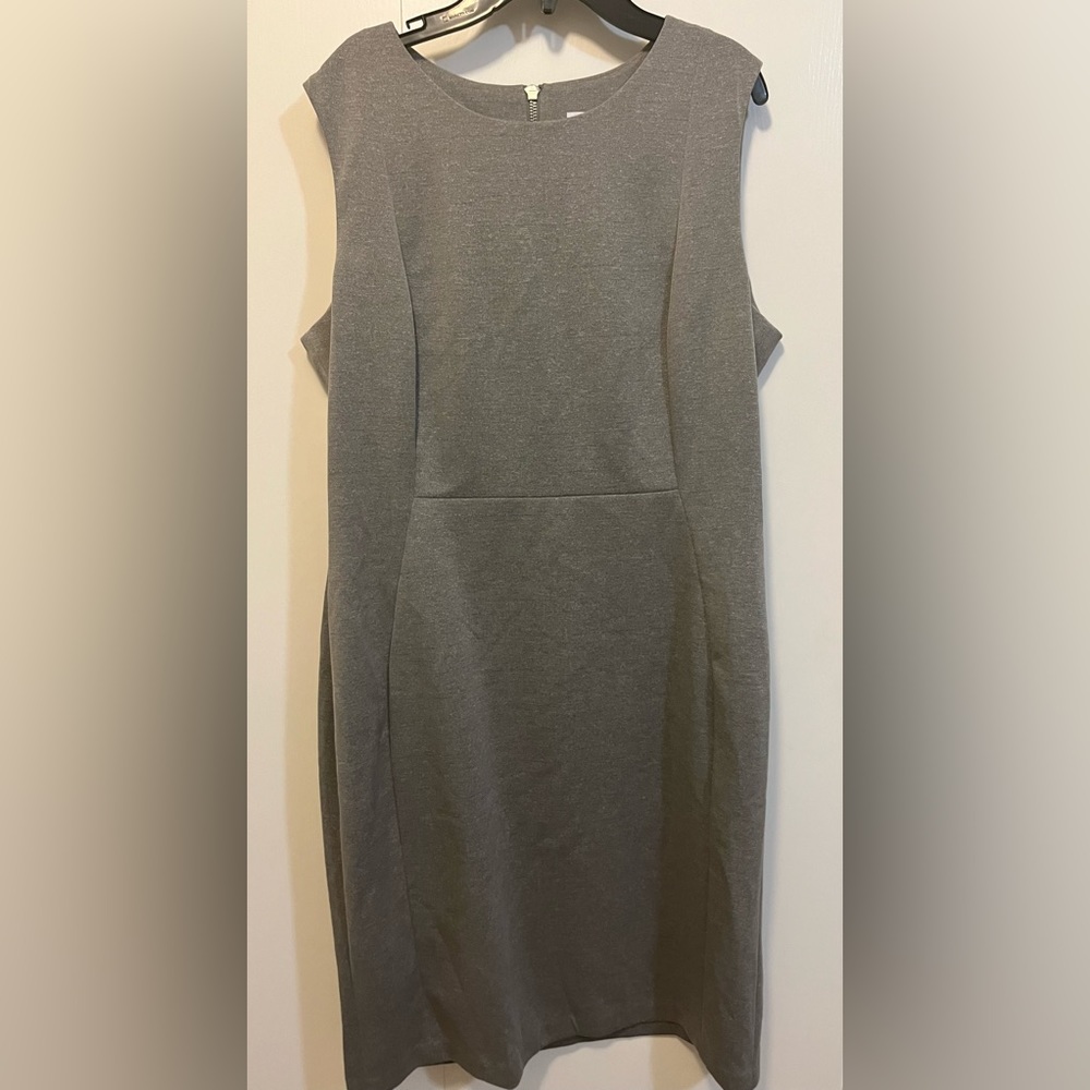CALVIN KLEIN Sleeveless Sheath Dress Size 14